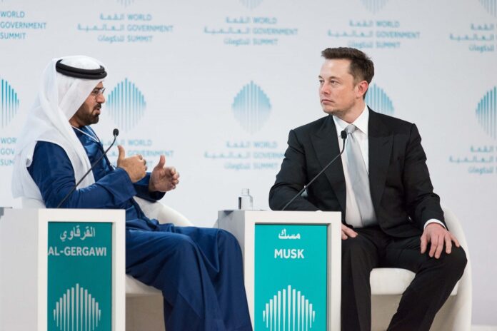 Elon Musk in Dubai - alvexo